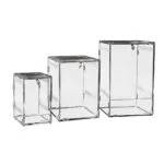 Habistat glass enclosures in varying sizes
