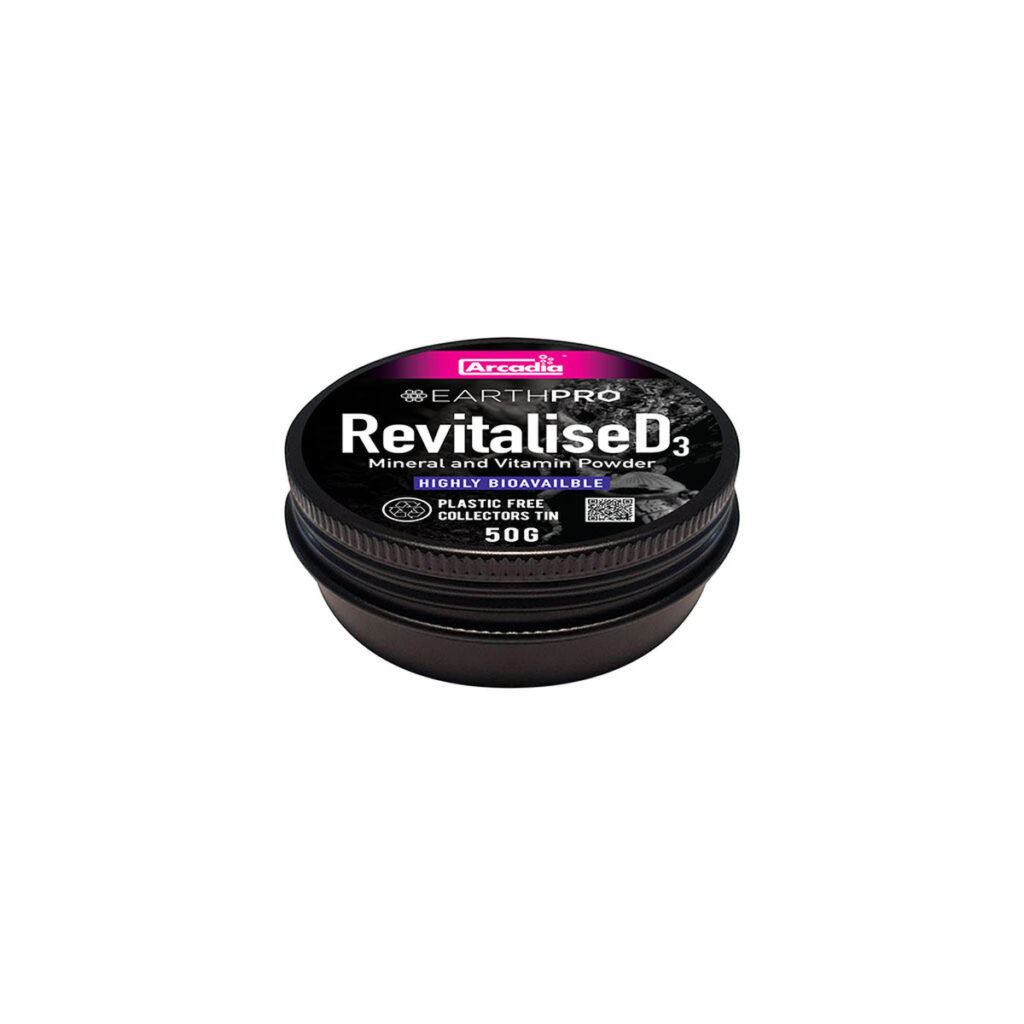 Arcadia EarthPro RevitaliseD3 Mineral & Vitamin Powder 50g