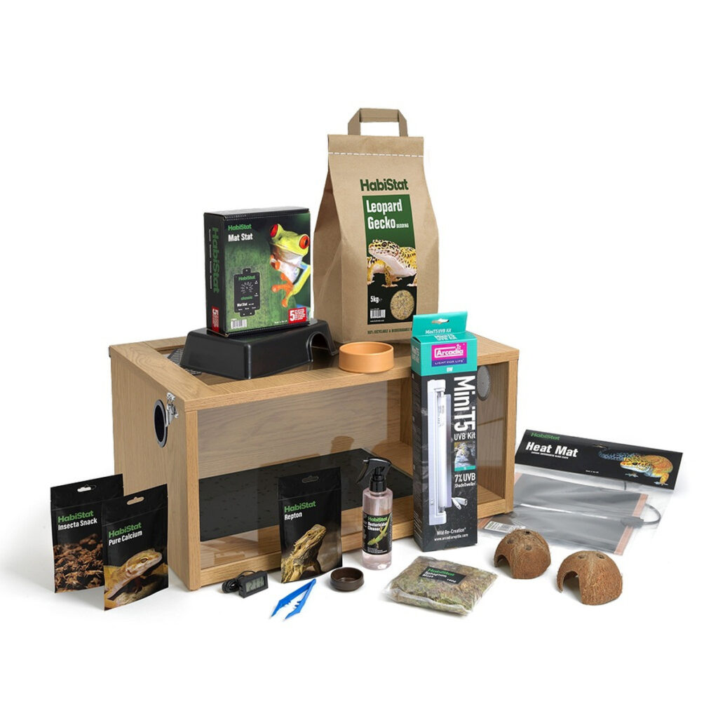 Habistat leopard gecko starter kit full contents