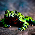 Oriental fire bellied toad