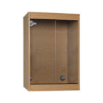 Habistat Flat Pack Vivariums - OAK with glass door